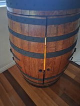 Wine Barrel Bar – Handmade from Reclaimed Wine Barrels