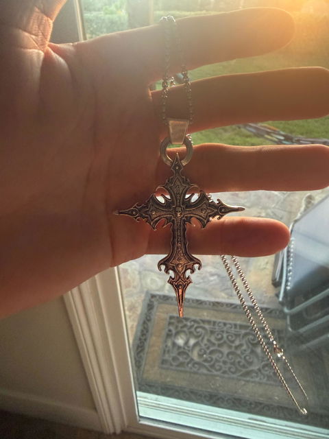 Gothic Relic Cross Necklace