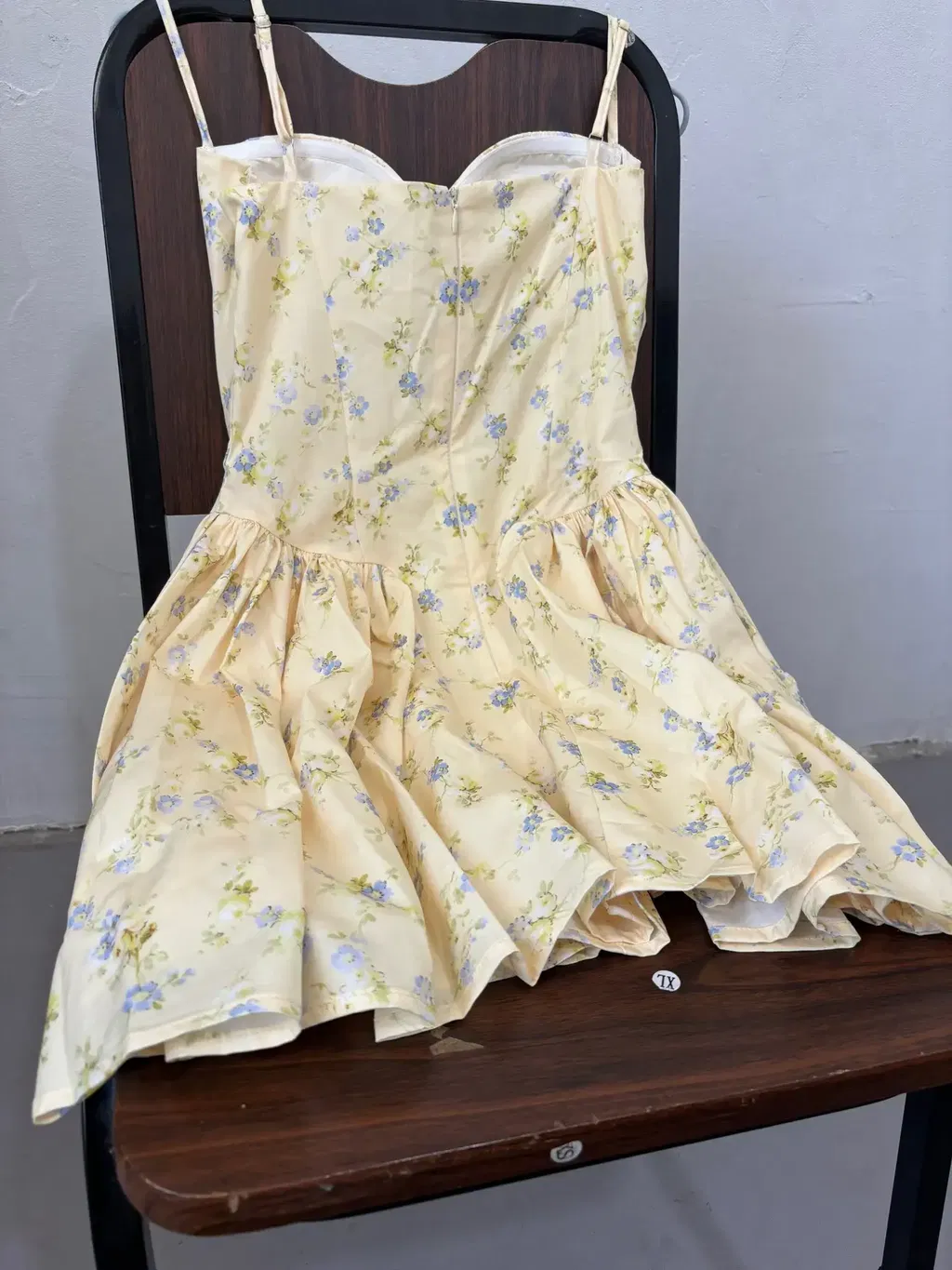 Summer Floral A-Line Mini Dress customer photo