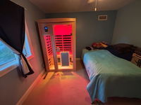 Maxwell-902BHN 2 Person Ultra-Low EMF Far Infrared Sauna (Enhanced with Red Light Therapy)