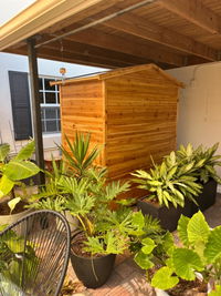 Versa-903VS 3 Person Outdoor Far Infrared Sauna Reclining with Red Light Therapy
