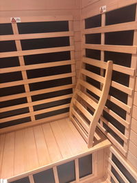 Ergonomic Sauna Backrest