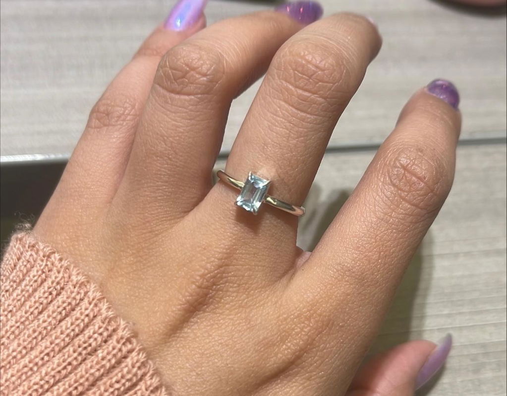 Anillo Sara con piedras naturales Sanc Jewelry