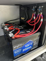 12V 200Ah Self Heating LiFePO4 Battery w/ Bluetooth 5.0 & High Output