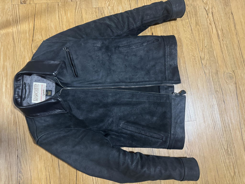 371 | Suede Unlined Cowhide Delivery Jacket – Schott N.Y.C.