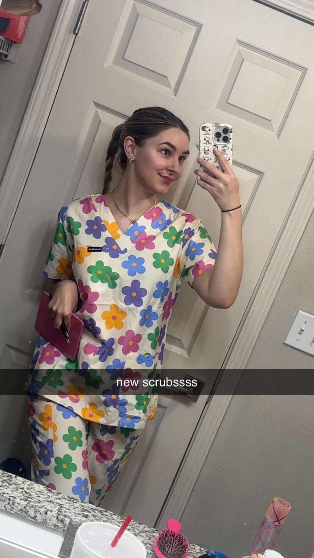 Flower Power - Scrub Set