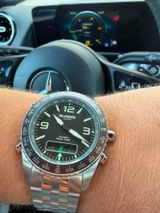 Islander Watch Rocky Point Analog-Digital Grey Dial #ISL-330