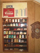80 Lighter Display Case Cabinet