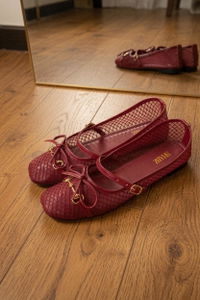 Maroon Mesh Ballet