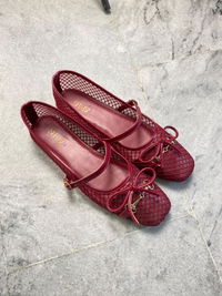 Maroon Mesh Ballet