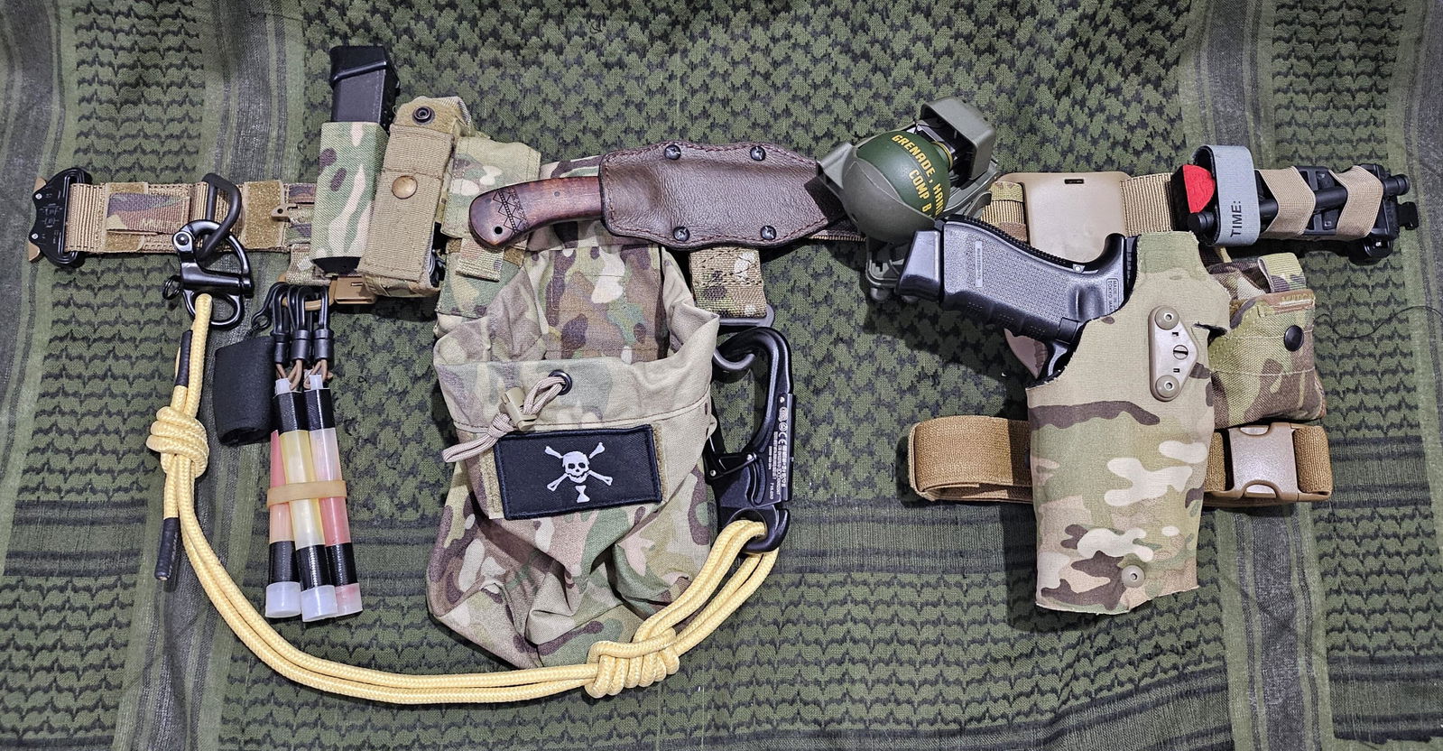 CAG Delta force Tactical Helicopter safety Lanyard