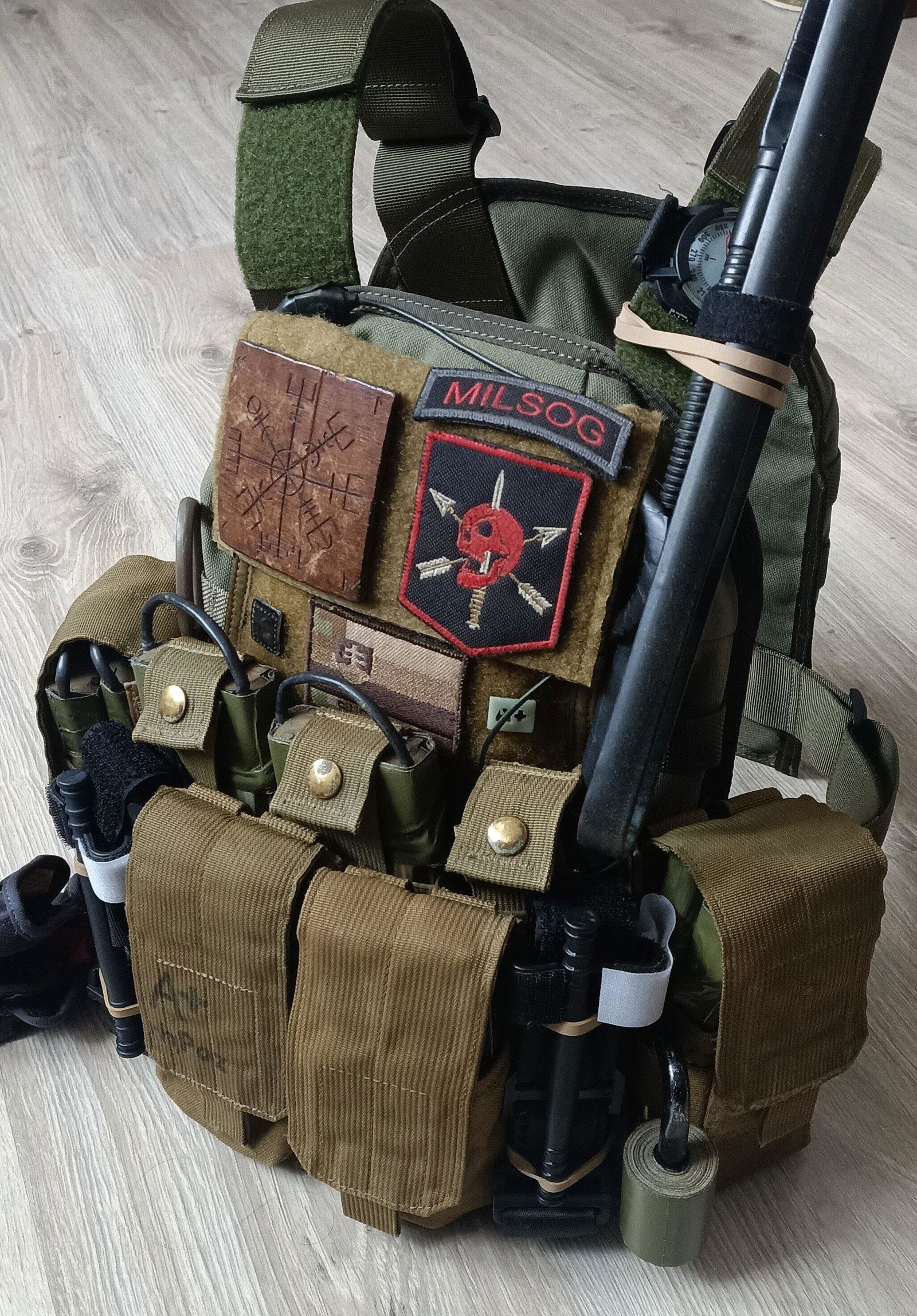 Delta force CAG paraclete HPV plate carrier - Shekkin Gears