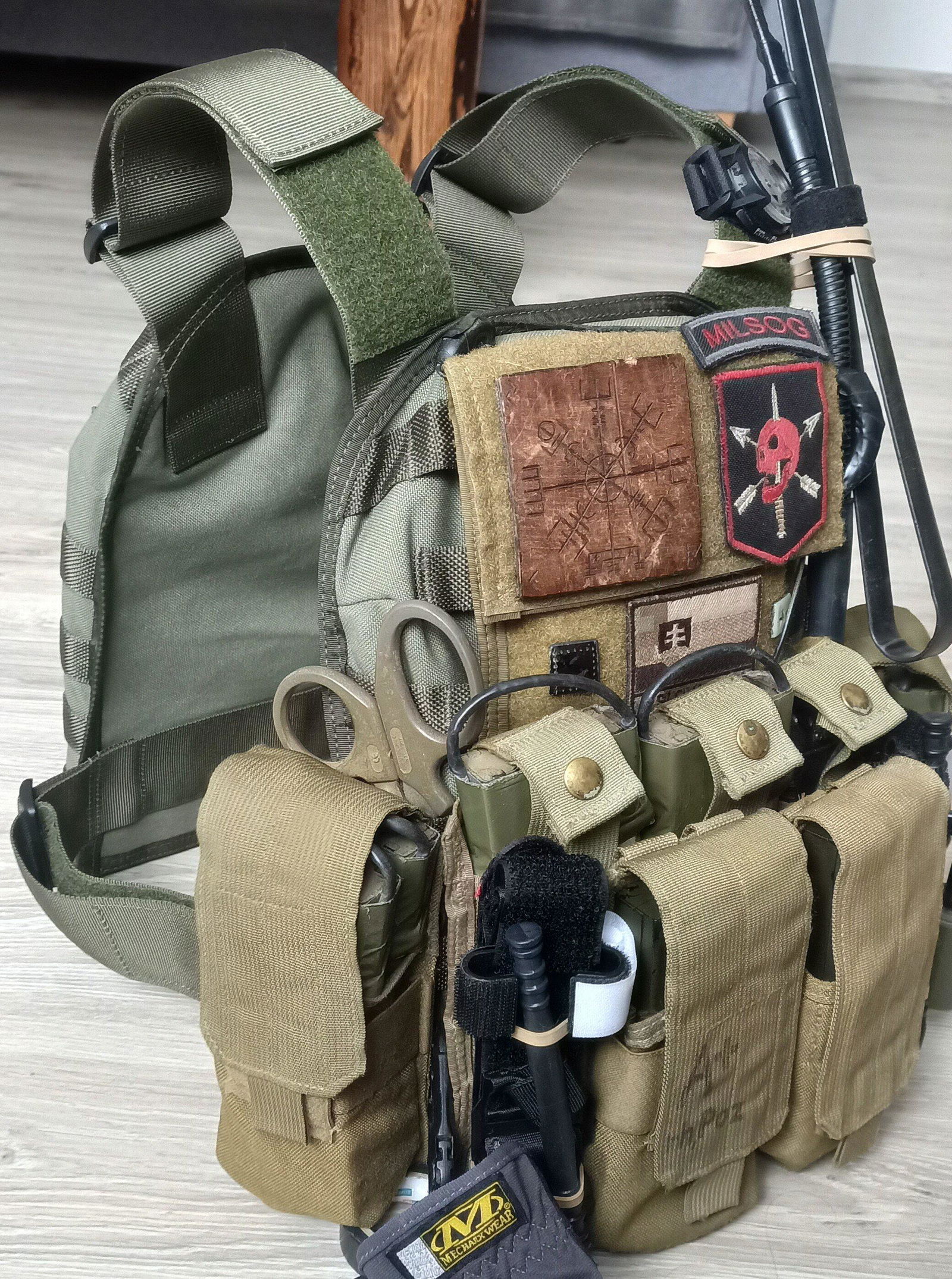 Delta force CAG paraclete HPV plate carrier - Shekkin Gears