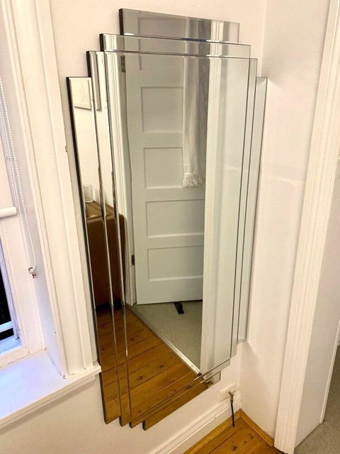 Sabelle Art Deco Wall Mirror