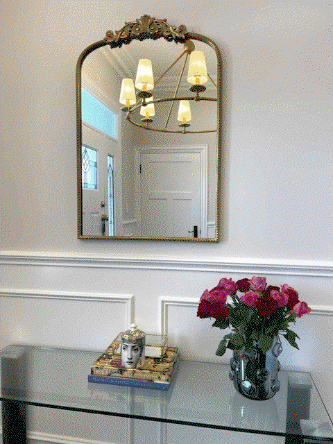 Colette Gold Arched Wall Mirror