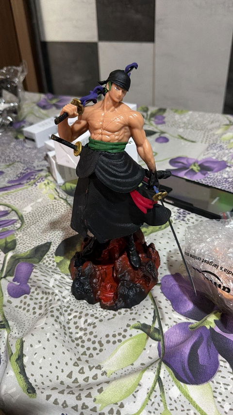 One Piece Roronoa Zoro Action Figure (20 cm) |PVC| – Anime Collectible by ShoppingNest