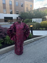 Leso Luxury African Brocade Boubou
