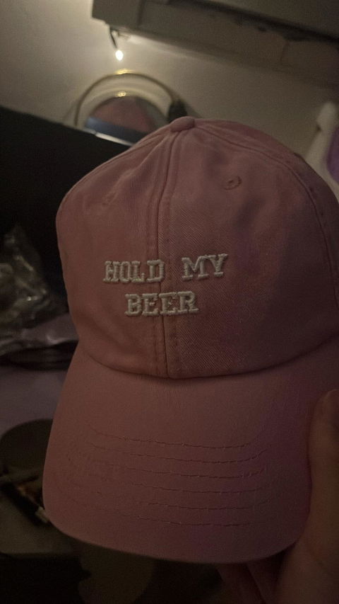 Vintage cap "THINK DEEP LIVE SIMPLE"