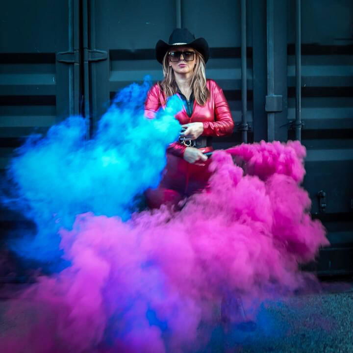 Smoke Bombs curio foil 1枚 WP40 Color Smoke Bomb for Photography & Events | 90-Second