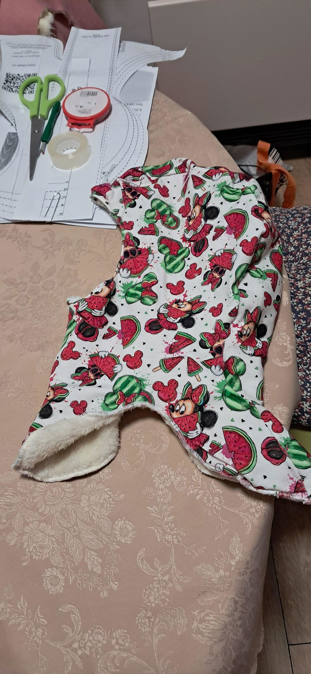 North Pole dětská kukla  - elektronický střih 43 - 56 cm