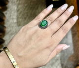 Charming Rava Wire Work Silver Ring