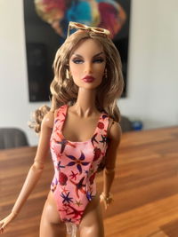 Integrity Toys Bombshell Beach Natalia Fatale Basic Doll Fashion Royalty