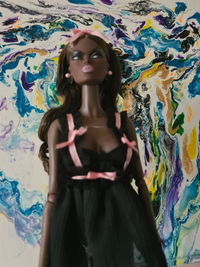 VALLEY OF THE DOLLS GIRLS' NIGHT: BLACK NIGHTGOWN ROM