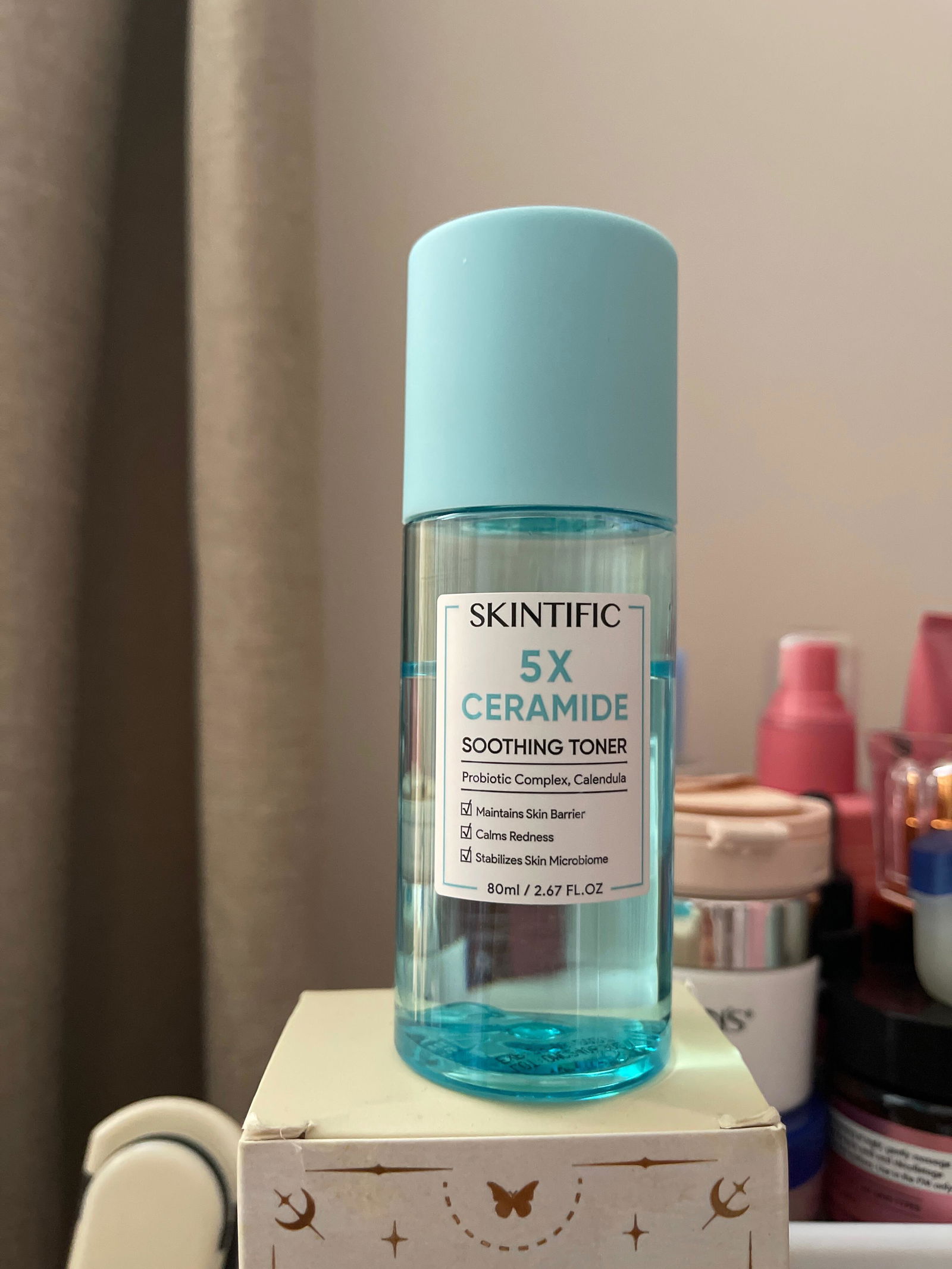5X Ceramide Soothing Toner Hydrates & Repairs Skin Barrier for