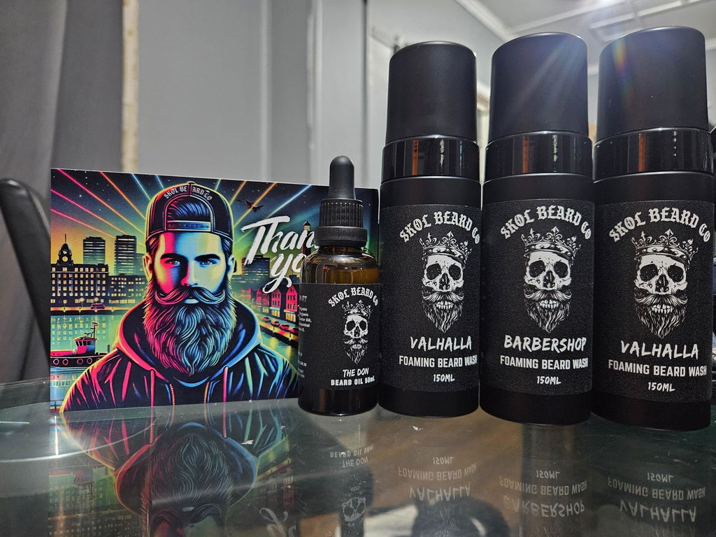 Skol's Beard Shampoo - 3x 150mL TRIO Pack (Massive Fragrance Range)