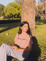 Brown Graphic T-shirt