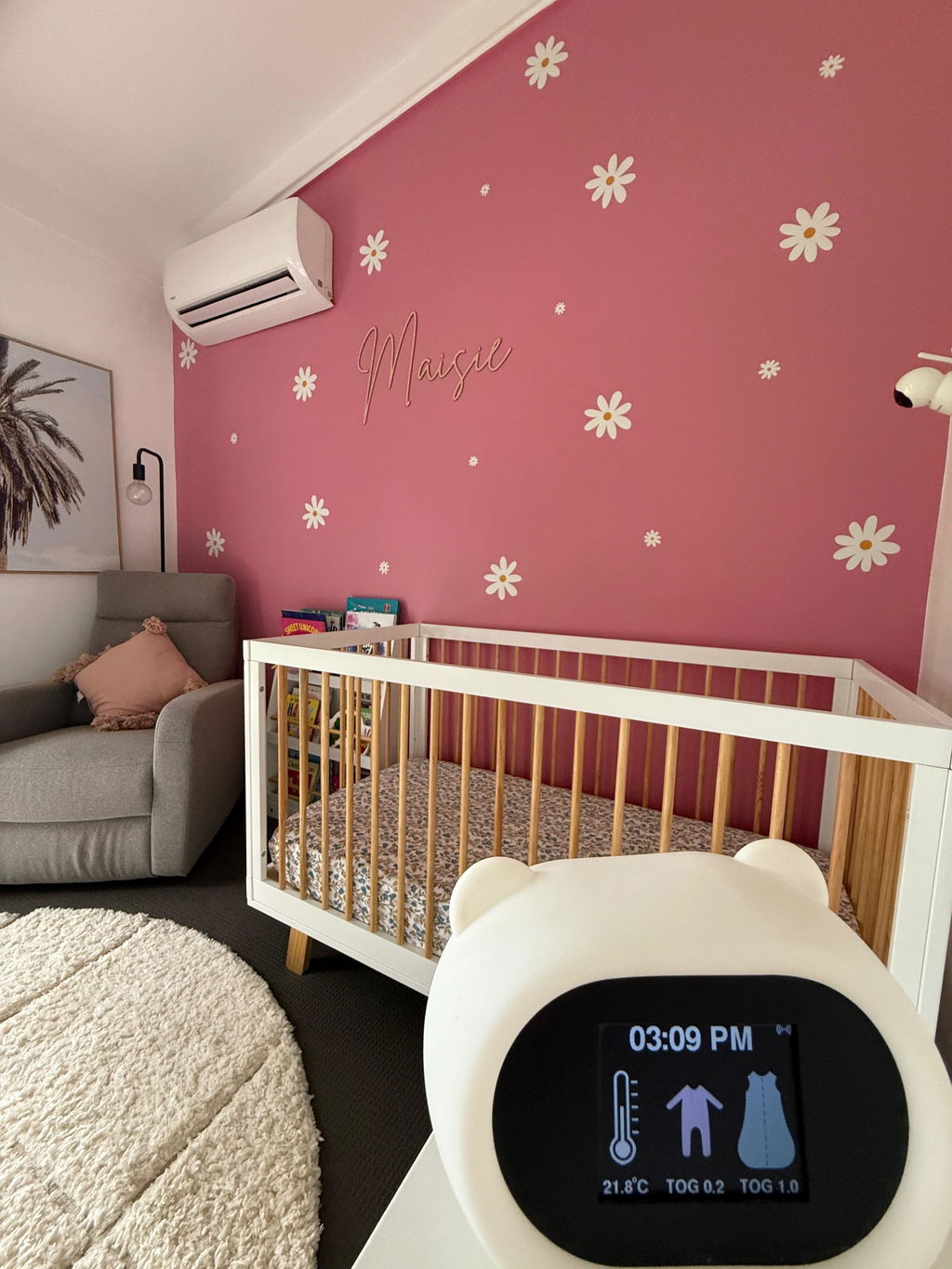 Baby Sleepwear Guide, Night Light and Thermometer