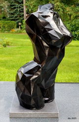 Venus Beeld 3D Papier Model (40cm of 80cm, Zwart of Zilver) – Klassieke Kunst
