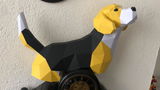 Beagle 3D Papier Model – Levensecht Honden Bouwpakket