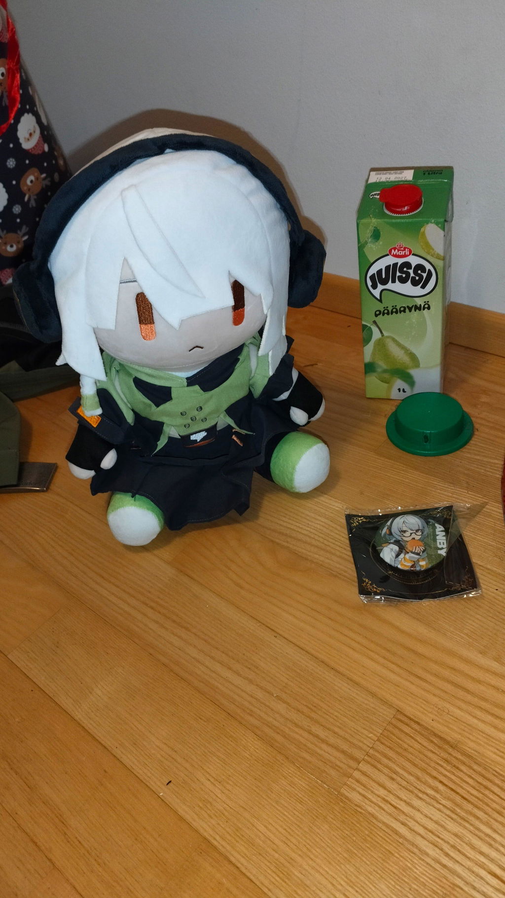Pre-sale Smile House Fanmade Plushies Staring Eyes Green Clothes Plush Doll 30CM