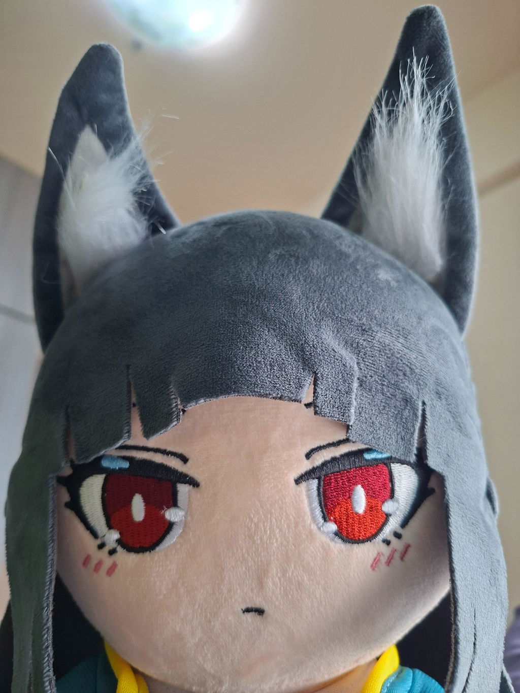 Presale-Smile House Fanart With Ears Clothes Plushies Big Eyes Ver Detail Plush Doll 30CM