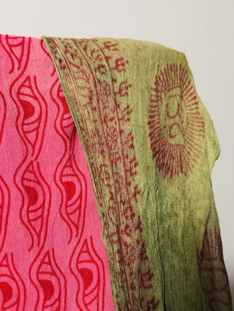 EYE SARONG - FUCHSIA