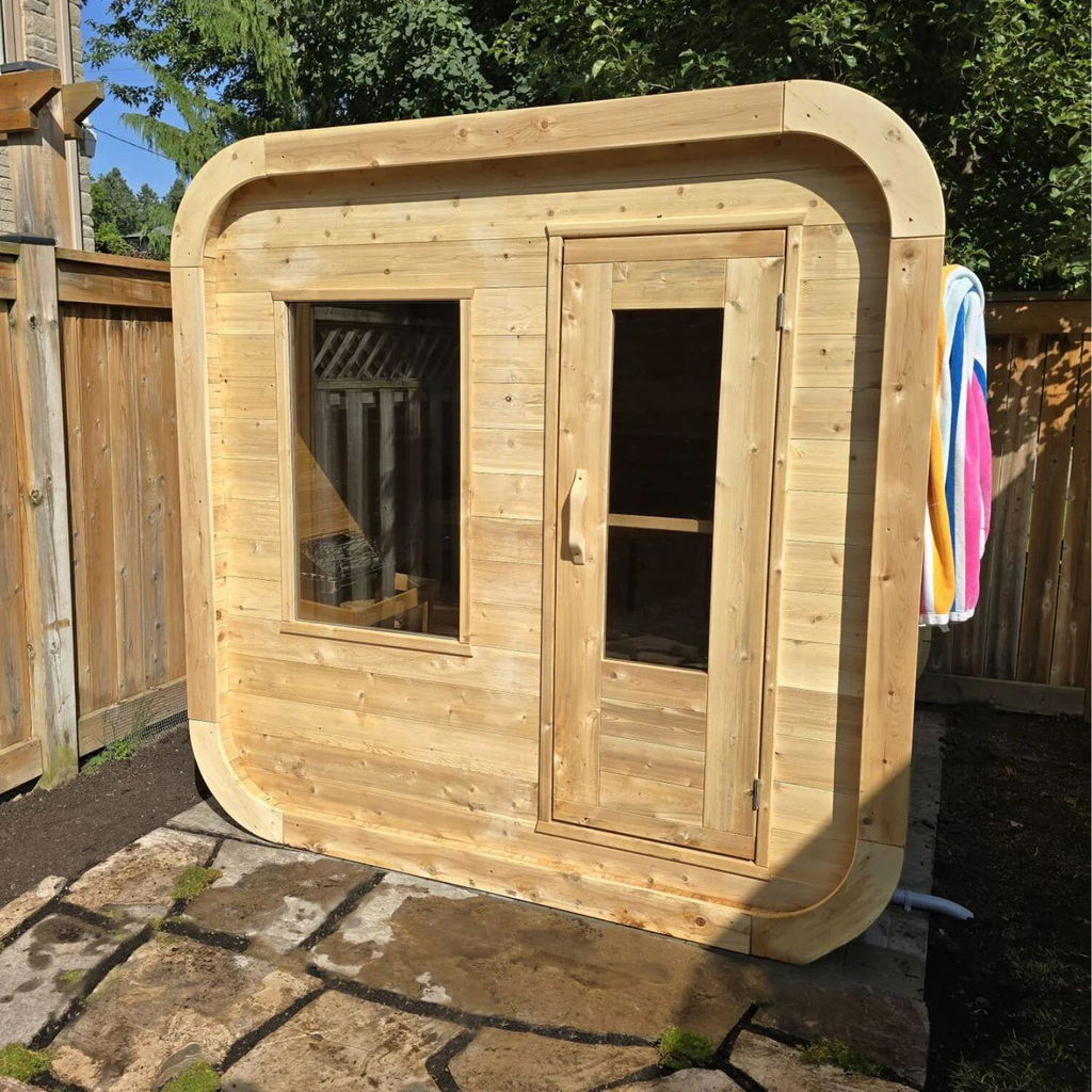 Dundalk Leisurecraft Canadian Timber 2-4 Person Luna Sauna | CTC22LU