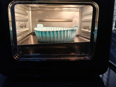 Kranthiveer's photo — baking dish inside his SOLARA oven