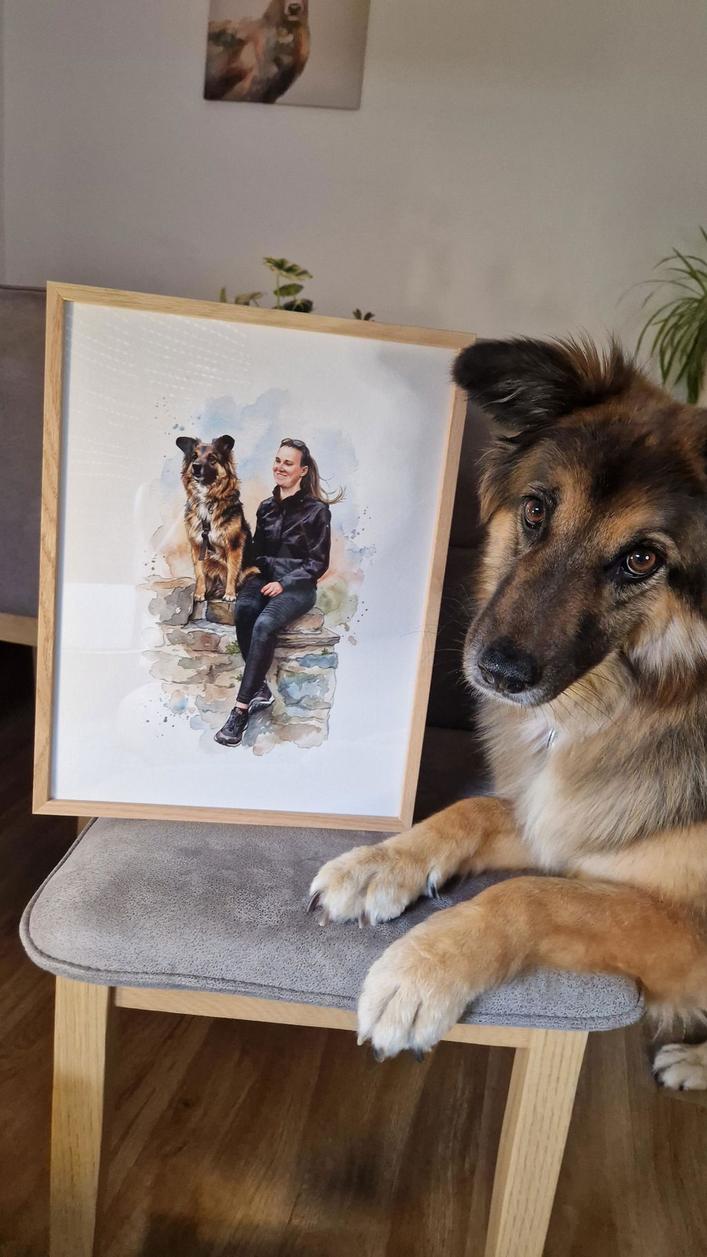 Personalisiertes illustriertes Portrait