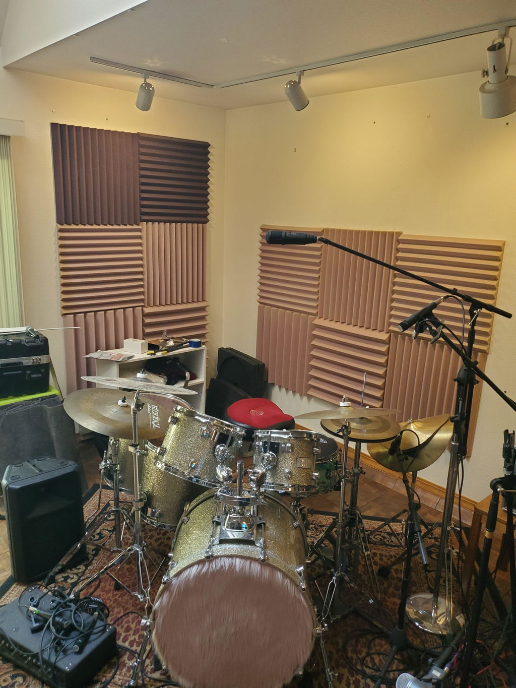 2 Inch Acoustic Foam Wedge Style Panels - 13 Color Options