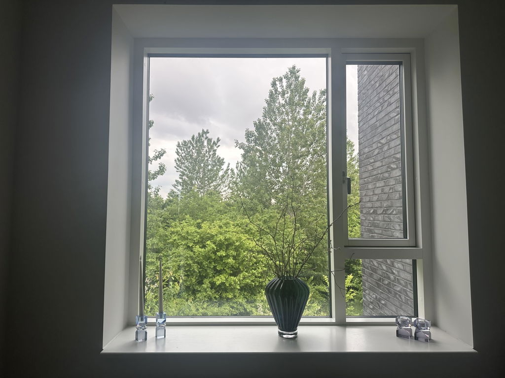 Evelyn Vase - Blå | Mellem