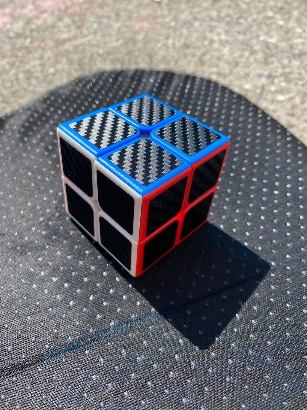 【Cybe】Cybe Custom Madeキュー Z 2x2 (Carbon Fiber) | 2x2 Speed Cube