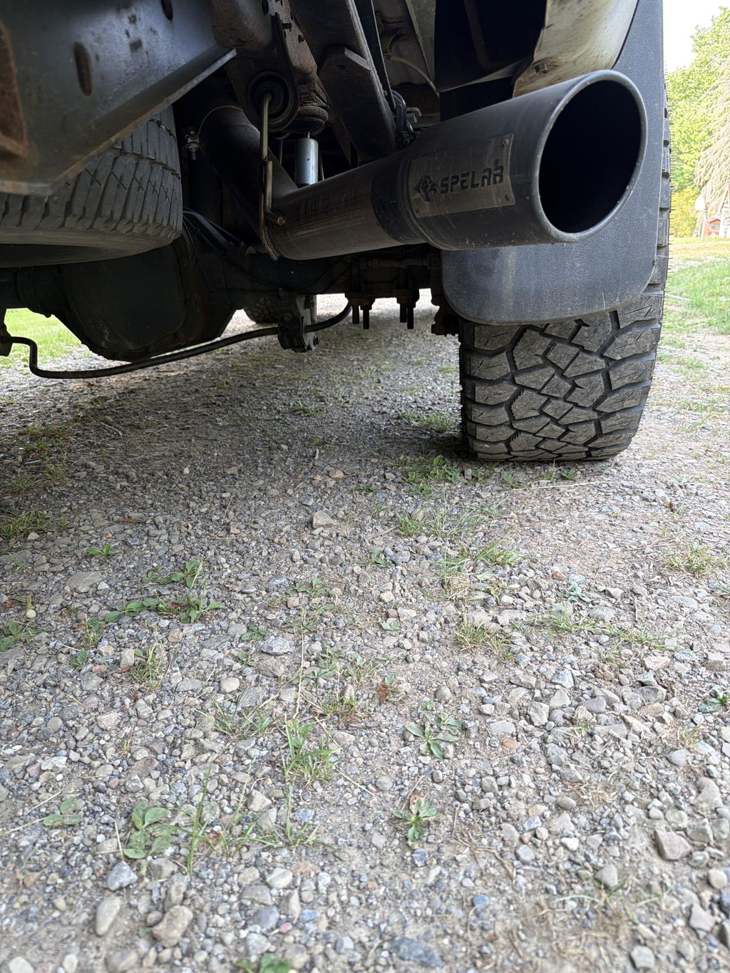 4'' DPF Back Exhaust Single Side Exit 2011-2016 6.7L Powerstroke Ford F250 F350 F450
