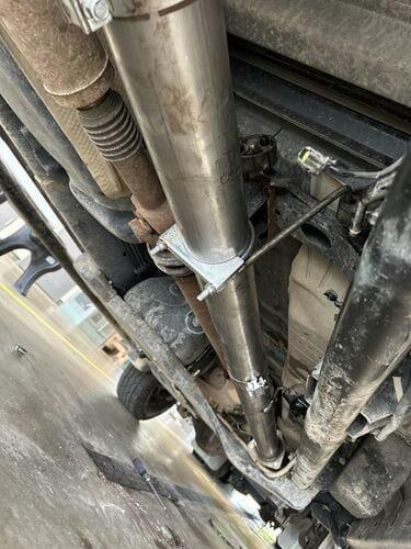For 4"/5" 2011-2018 6.7 Cummins Cab & Chassis DPF Delete Exhaust