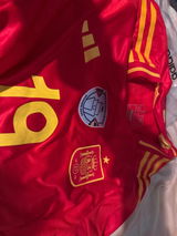 CAMISETA ESPAÑA I EURO 2024 HOMBRE (VERSIÓN JUGADOR)