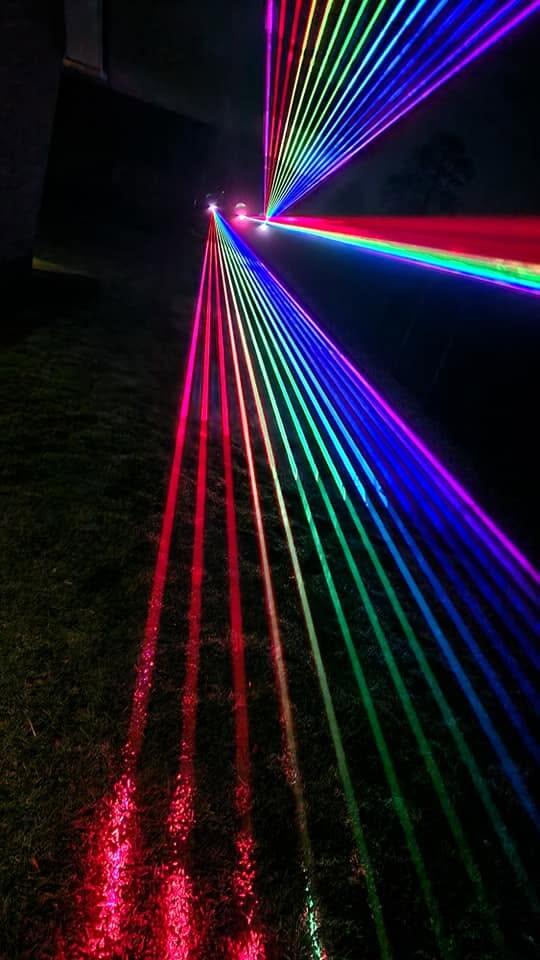 J4 30K DMX/ILDA RGB Laser Projector 10W/20W/30W for DJ Club