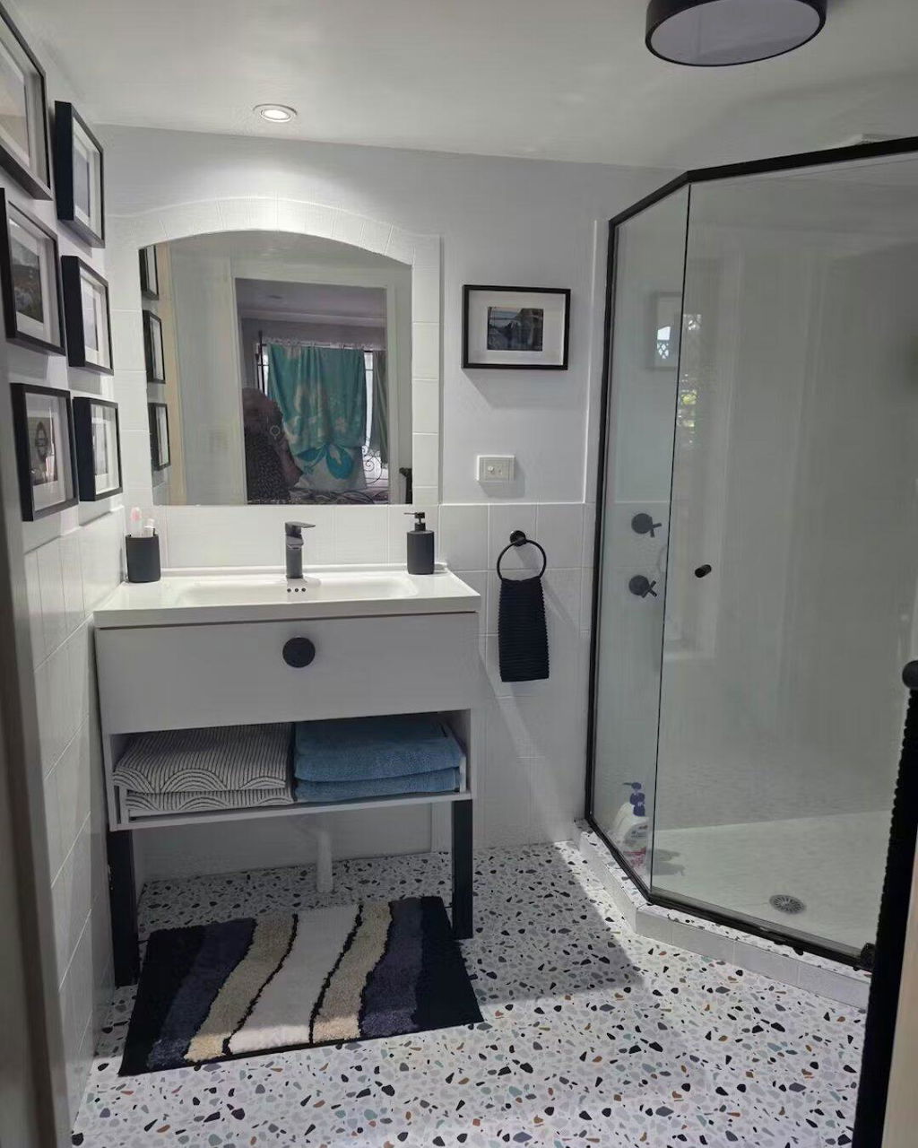 Vinyl Floor Stick on Tile - Terrazzo
