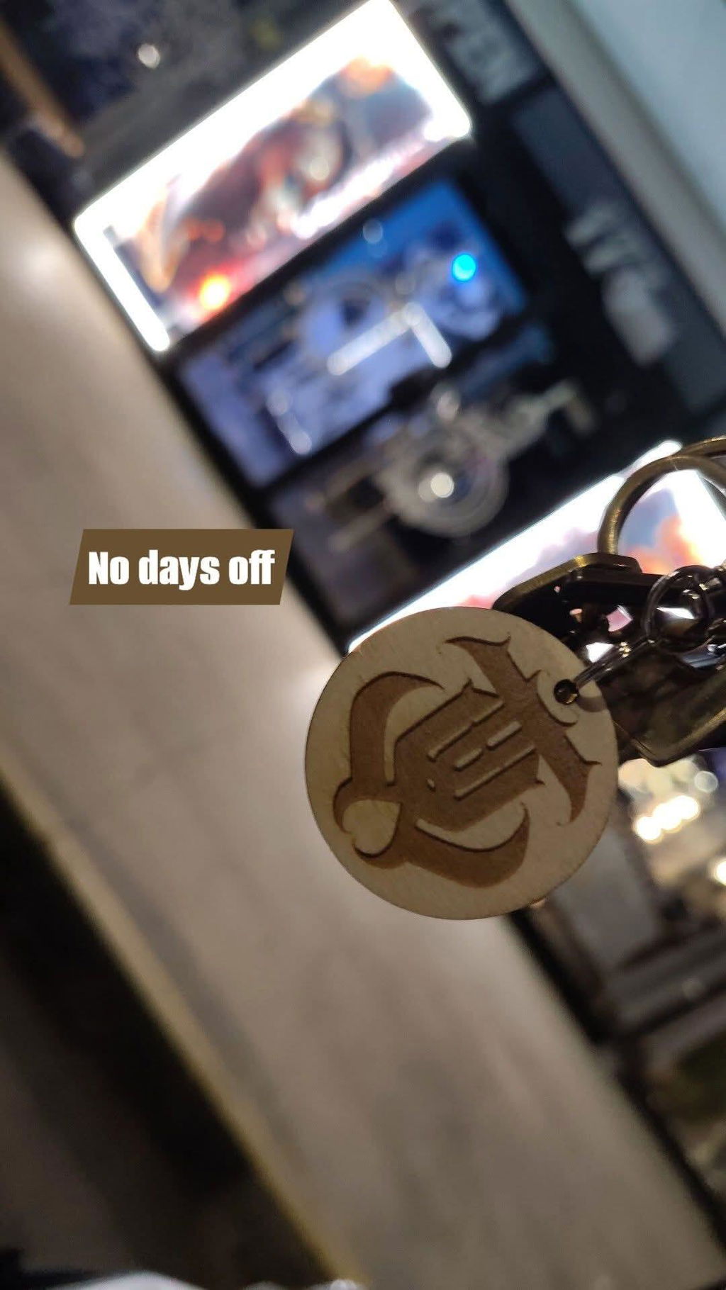 Custom Wood Keychain