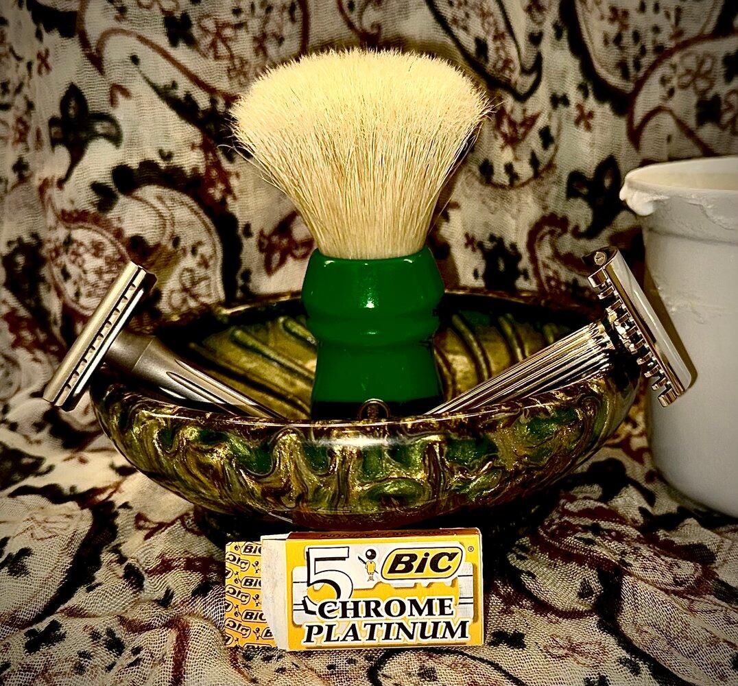 Zenith Boar Brush - 31mm x 50mm – Stirling Soap Company