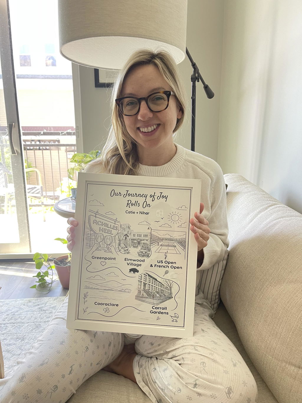 Custom Illustrated StoryMap Gift